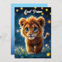 adorable lionceau de furie aux yeux étincelants