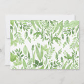 Invitation Adorable maman et bébé Baby shower de fentes (Dos)