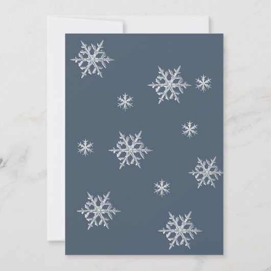 Invitation Adorable robe hivernale merveilleuse douce 16 (Dos)