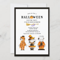 Adorable soirée costumée pour les enfants d'Hallow