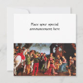 INVITATION ADORATION DE LA MAGI (Dos)