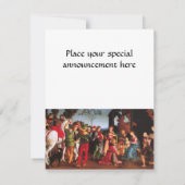 INVITATION ADORATION DE LA MAGI (Dos)