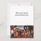 INVITATION ADORATION DES MAGI (Dos)