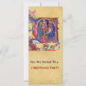 INVITATION ADORATION DU PARCHEMENT DE NATIVITÉ MAGI CHRISTMAS (Devant)