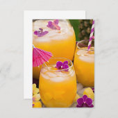 INVITATION ***ADULTE*** CARTON D'INVITATION POUR TOUTES LES O (Devant / Derrière)