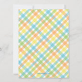 Invitation adulte de cocktail d'été de réception (Dos)