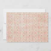 Invitation adulte de fête d'anniversaire de la (Dos)