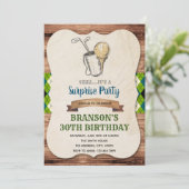 Invitation adulte de partie de golf (Debout devant)