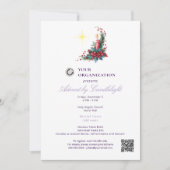 Invitation Advent by Candlelight Women Ministry P Christmas (Devant)