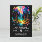 Invitation Adventure Attend Chic In The Woods Anniversaire (Debout devant)