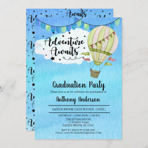 Invitation Adventure Attend la soirée de graduation du ballon
