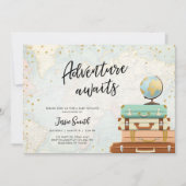 Invitation Adventure Attend le Baby shower des couples de voy (Devant)