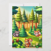 Invitation Adventure Attend le Baby shower du garçon de Fox d (Dos)