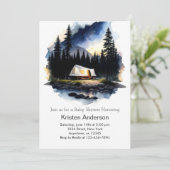 Invitation Adventure Attend le Baby shower modifiable (Debout devant)