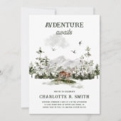 Invitation Adventure Attend une élégante Fête des mariées de (Devant)