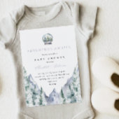 Invitation Adventure Await Forest Baby shower