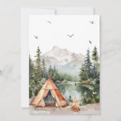 Invitation Adventure Await Mountain Baby shower (Dos)