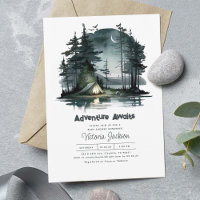 Adventure Await Night Sky Nature Baby shower