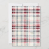 Invitation Adventure Canoe Wood Wagon Mountain Wedding shower (Dos)