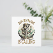 Invitation Adventure is calling (Debout devant)