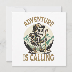 Invitation Adventure is calling