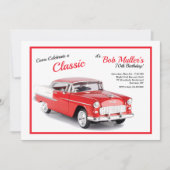 Invitation aérienne Chevy Bel 1955 (Devant)