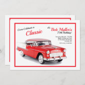 Invitation aérienne Chevy Bel 1955 (Devant / Derrière)