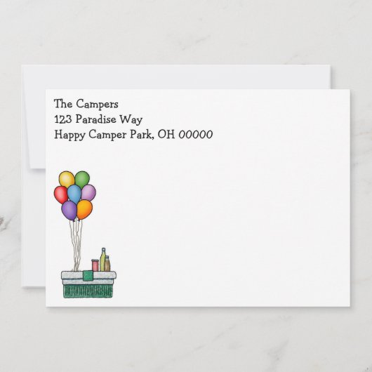 Invitation Aéroport (Dos)