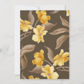 Invitation Aesthetic floral minimalist elegant wedding (Dos)