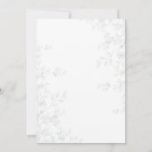 Invitation Aesthetic Soft Grey Floral Ramadan Iftar Dinner (Dos)