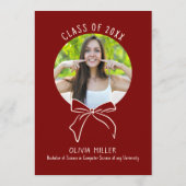 Invitation Aesthetic Whimsical Hand Drawn Graduation Party  (Dos)