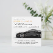 Invitation Affaire Automobile de Luxe (Debout devant)