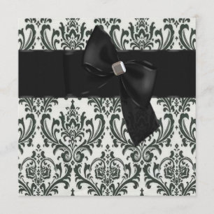 Invitation Affaire de la Cravate noire