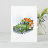 Invitation Affaire Harvest In a Green Truck (Debout devant)