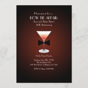 Invitation Affaire Nœud Papillon