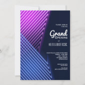 Invitation Affaires Neon Lights (Devant)