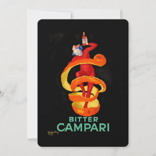 Invitation Affiche de Leonetto Cappiello pour liqueur d'orang