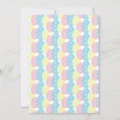Invitation Affiche de l'événement de printemps pastel de la c (Dos)
