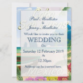 Invitation Affiche de voyage Cabo San Lucas Mexique (Devant)