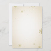 Invitation Affiche d'invitation à la fête du Nouvel An 2026 | (Dos)