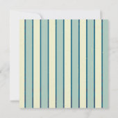 Invitation Affiche Rustique : Vert Sable Enregistrez la Date (Dos)