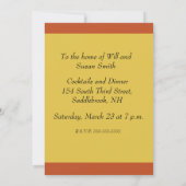 Invitation Affiche vintage Chocolat Menier française Art Boui (Dos)