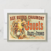 Affiche Vintage Jouets Amis French Toy Joets