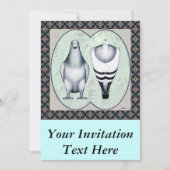 Invitation Afficher la norme Racer (Devant)