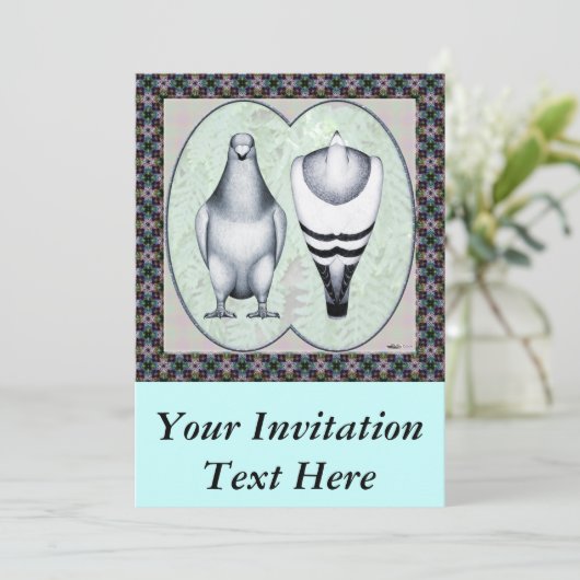 Invitation Afficher la norme Racer (Debout devant)