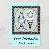 Invitation Afficher la norme Racer (Devant / Derrière)