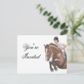 Invitation Afficher l'invitation de jumper (Debout devant)