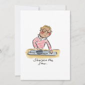 Invitation Affiner la scie (Devant)