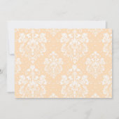 Invitation African American Boy First Communion Damask (Dos)