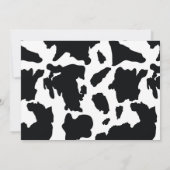 Invitation African American Cowboy Western Anniversaire (Dos)